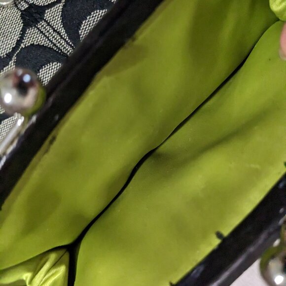 Coach Fold Over Signature Wristlet - Picture 4 of 7